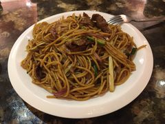 黑椒牛肉炒意粉-富豪海鲜酒家(常平店)