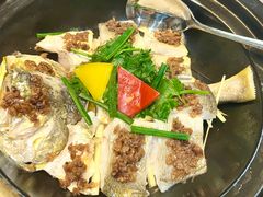 柠檬草香焗黄花鱼-九朝会昆曲·宴(望京店)