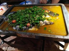 鲜青椒烤鱼-探鱼·鲜青椒爽麻烤鱼(领展购物广场店)