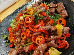小炒黄牛肉-赤宴·川菜(玉林店)