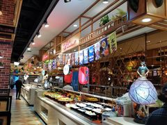 自助取餐区-比尔森韩式烤肉自助(国商店)