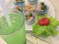 -蝶豆花蓝面条