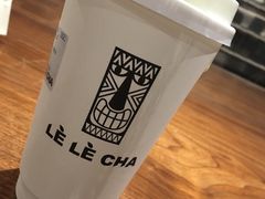 福冈八女抹茶加奶盖-LELECHA乐乐茶(上海五角场万达广场店)