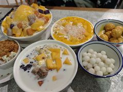 芒果芋圆牛奶绵绵冰-水牛奶皇后糖水铺(深圳总店)