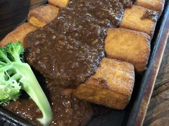人气铁板肉汁煎豆腐-让我们见个面(祥云小镇店)