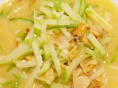 黑毛节瓜煮白米虾-港丽餐厅(高德置地店)