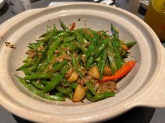沙茶肉糟啫云南扁豆-小炳胜(卓悦中心店)