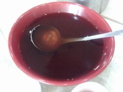 这是送的汤，-农夫大盘鸡(经八路总店)