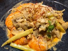 芝士蘑菇鲜虾意大利面-BE BRIGHT KITCHEN(正佳广场店)