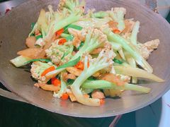 干锅有机花菜-姐夫的小菜(新中关购物中心店)