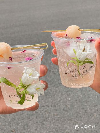 南京风铃花荔枝饮好纯欲…夏天漂亮续命水