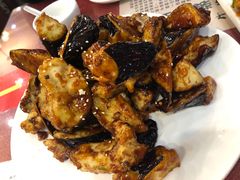焦糖茄子牛肉粒-桃子餐厅·天津菜(红星路直营店)