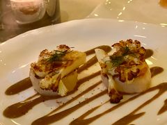 煎深海扇贝配欧洲白萝卜泥-Jean Georges