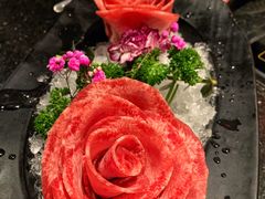 玫瑰雪花牛舌-捞王猪肚鸡火锅(财富中心店)