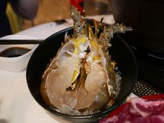 龙虾-鲜入围煮花胶鸡海鲜火锅