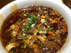 水煮毛血旺-久久湖北菜