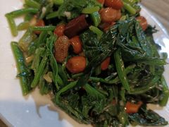 果仁菠菜-玫瑰红烤羊排(北新桥三条店)