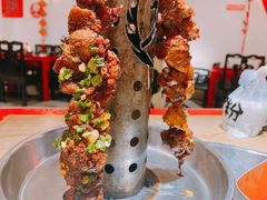 菠萝碳烤鸡腿-斗鸡饭场伙(新南门店)