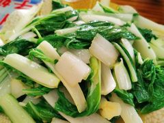 炒小白菜-老地方美食