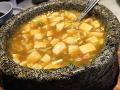 石锅鸡汤豆腐-绿茶餐厅(乐峰广场店)