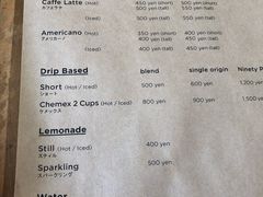 菜单-% Arabica(京都东山店)