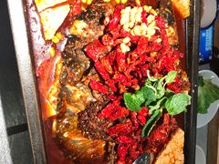 -探鱼·鲜青椒爽麻烤鱼(天河优托邦店)