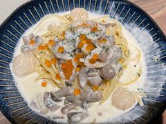 干贝三文鱼籽奶油意面-nata&bica(松江大学城店)