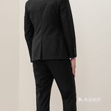 重庆西服丨黑色西服穿上身✅真的很高级☕️