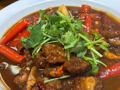 香辣霸王排骨-何氏排骨(左家塘店)