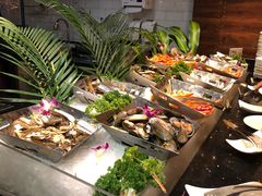 自助取餐区-OPEN開全日自助餐厅·牛肉火锅·海鲜(佛山希尔顿酒店)
