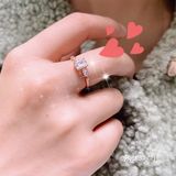 无比美腻且超显气质的一款钻戒~~[加油]