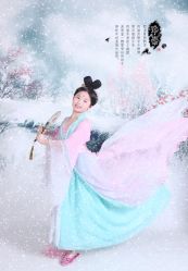 点击看大图 -后宫·古装汉服京剧儿童亲子全家福摄影