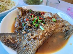 红烧划水-天乐农家鱼头王(天目湖店)