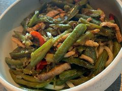 豆角丝炒肉拌转百刀-日上三甘(三里屯店)