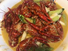 金汤蒜泥小龙虾-阿木龙虾·烧烤涮肉羊蝎子(栖山路店)