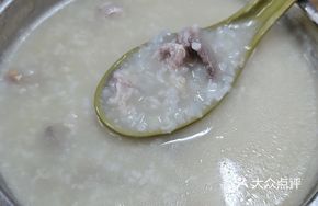 White Clam and Pork Offal Congee