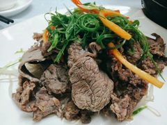 天宝白灼牛花边-天宝食坊·啫啫煲大排档(西华路店)