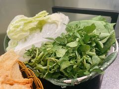 蔬菜拼盤-潮汕林记牛肉火锅(万象天地店)