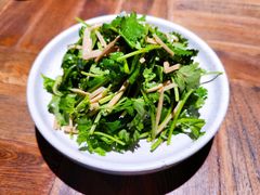 香菜干丝-老头儿油爆虾(胜利河美食街店)