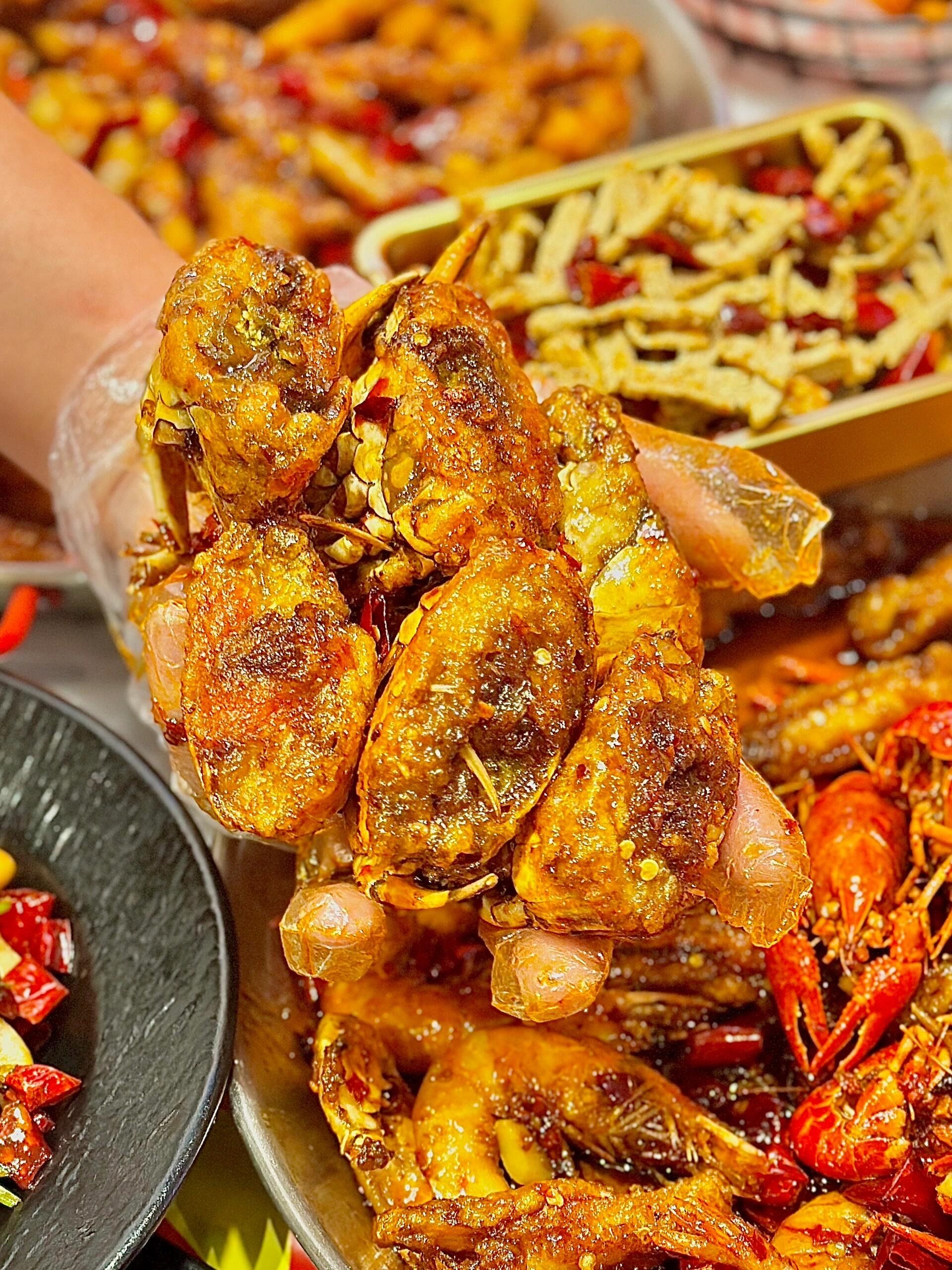 小龙虾拼盘,谁敢来一战?