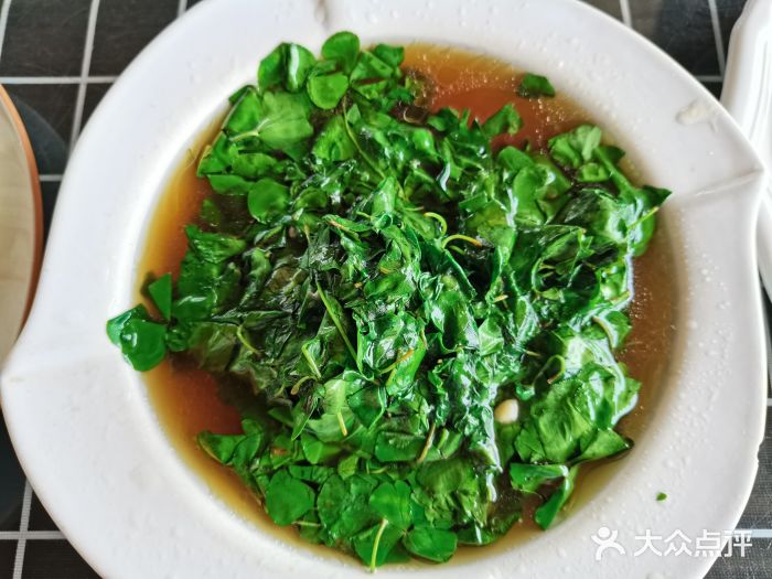 梦缘水乡·湖景餐厅四叶菜图片