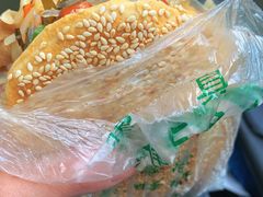 鸡蛋花干夹菜-三兄弟高炉烧饼