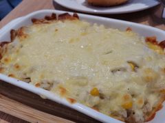 芝士焗鸡肉蘑菇饭-THE PRESS(复旦大学店)
