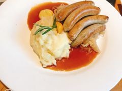 纽伦堡香肠配酸菜、土豆泥-兰特伯爵西餐厅·啤酒屋(方庄店)