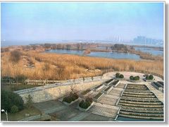 DSCN3382大桥酒店标准双床间窗外风光-镇江润扬大桥酒店