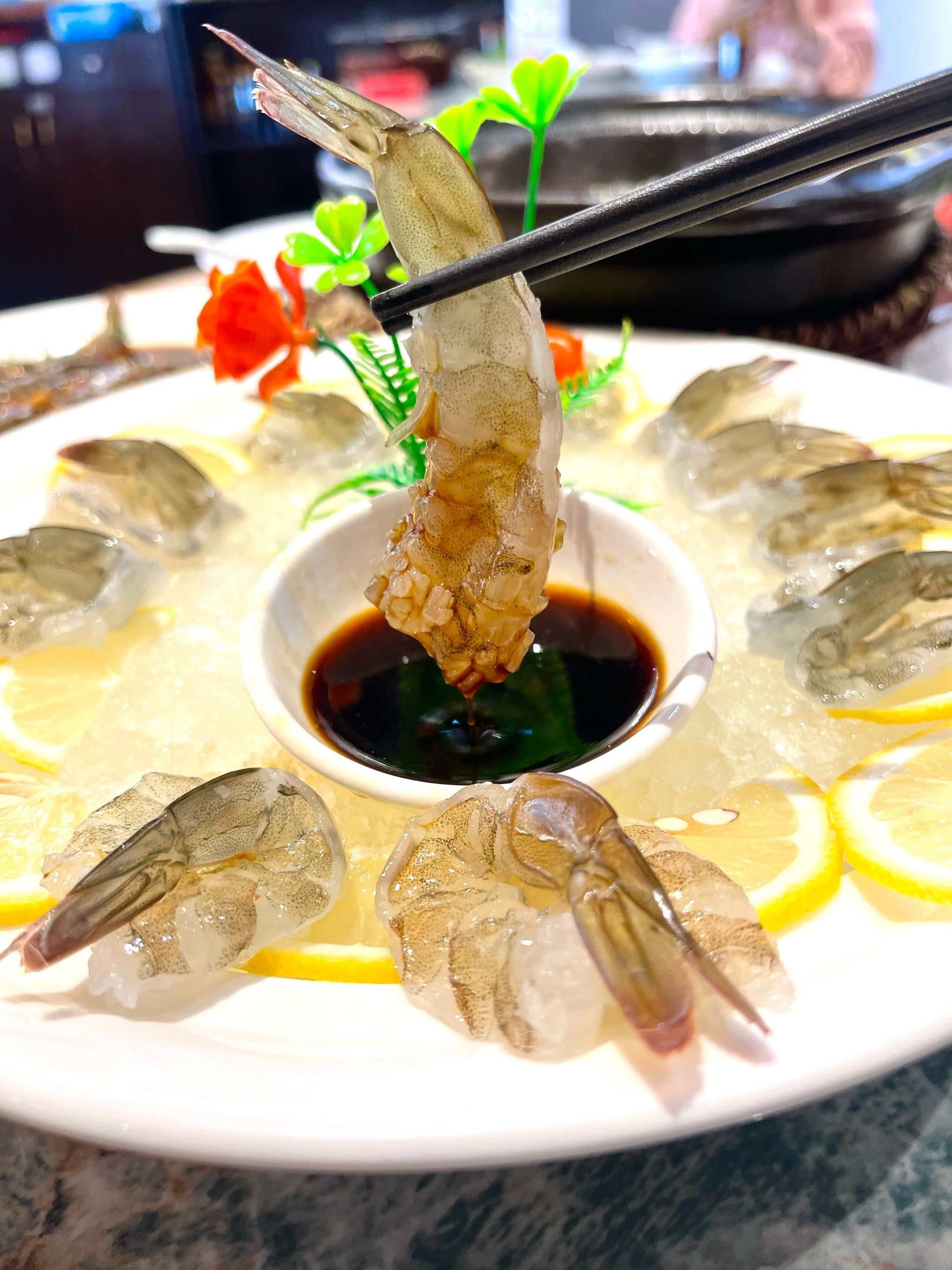 没失望!冲着鱼生和虾生来的