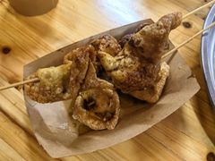 炸饺子-谢怀亮芝麻茶