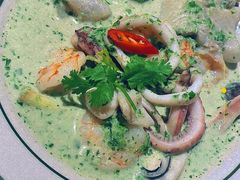 青咖喱海鲜配饭-HERB SPICE(来凤街店)