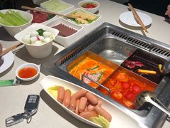 四宫格火锅-海底捞火锅(万丰桥店)