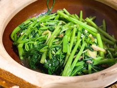 啫啫虾酱空心菜-熠盛粤味(永康路店)